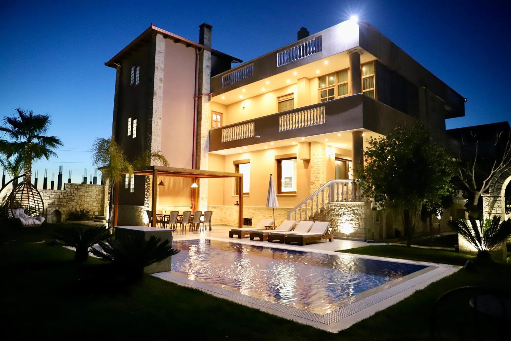 Green Villa With Private Pool Dıraç Dış mekan fotoğraf